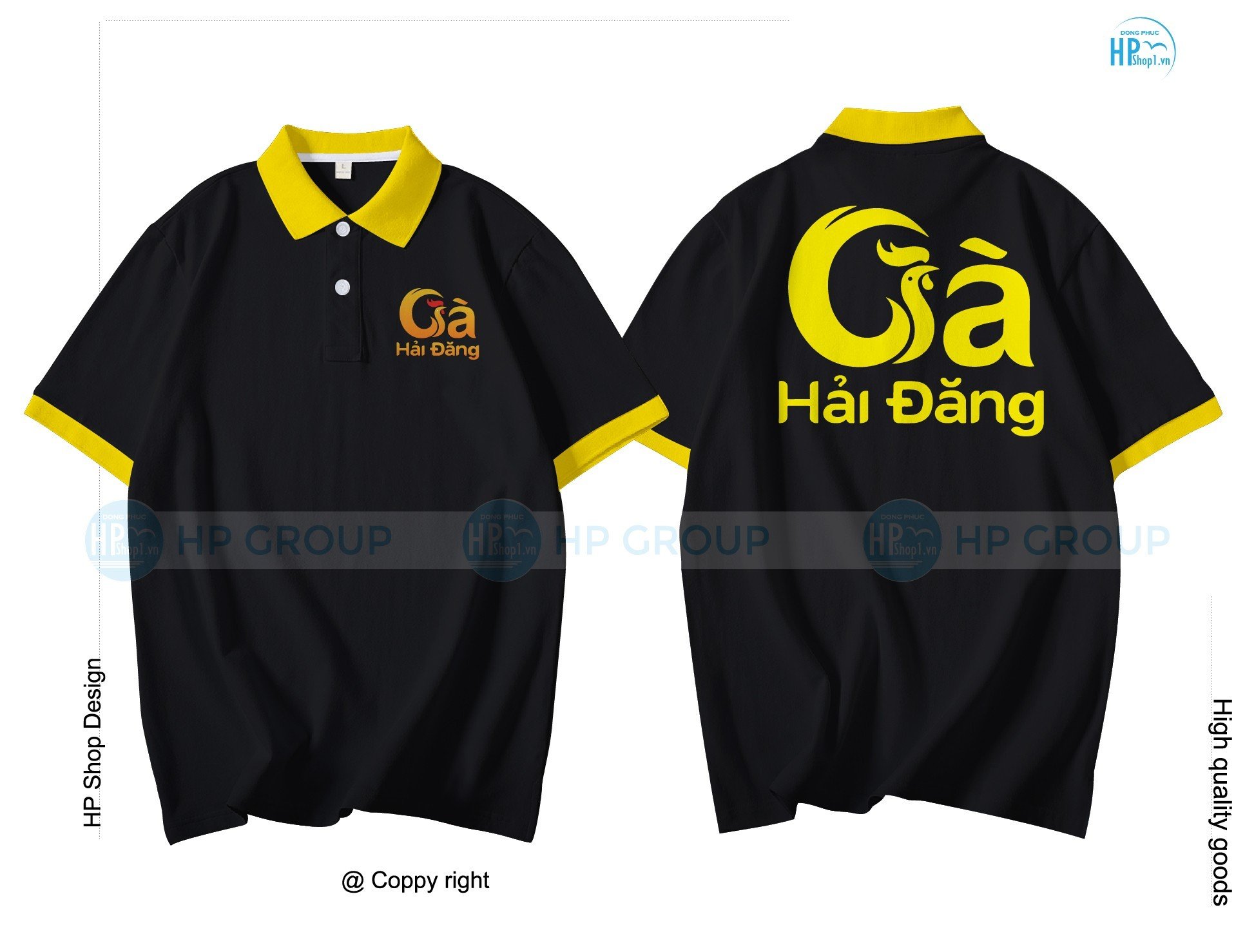 Áo đồng phục nhà hàng Gà Hải Đăng